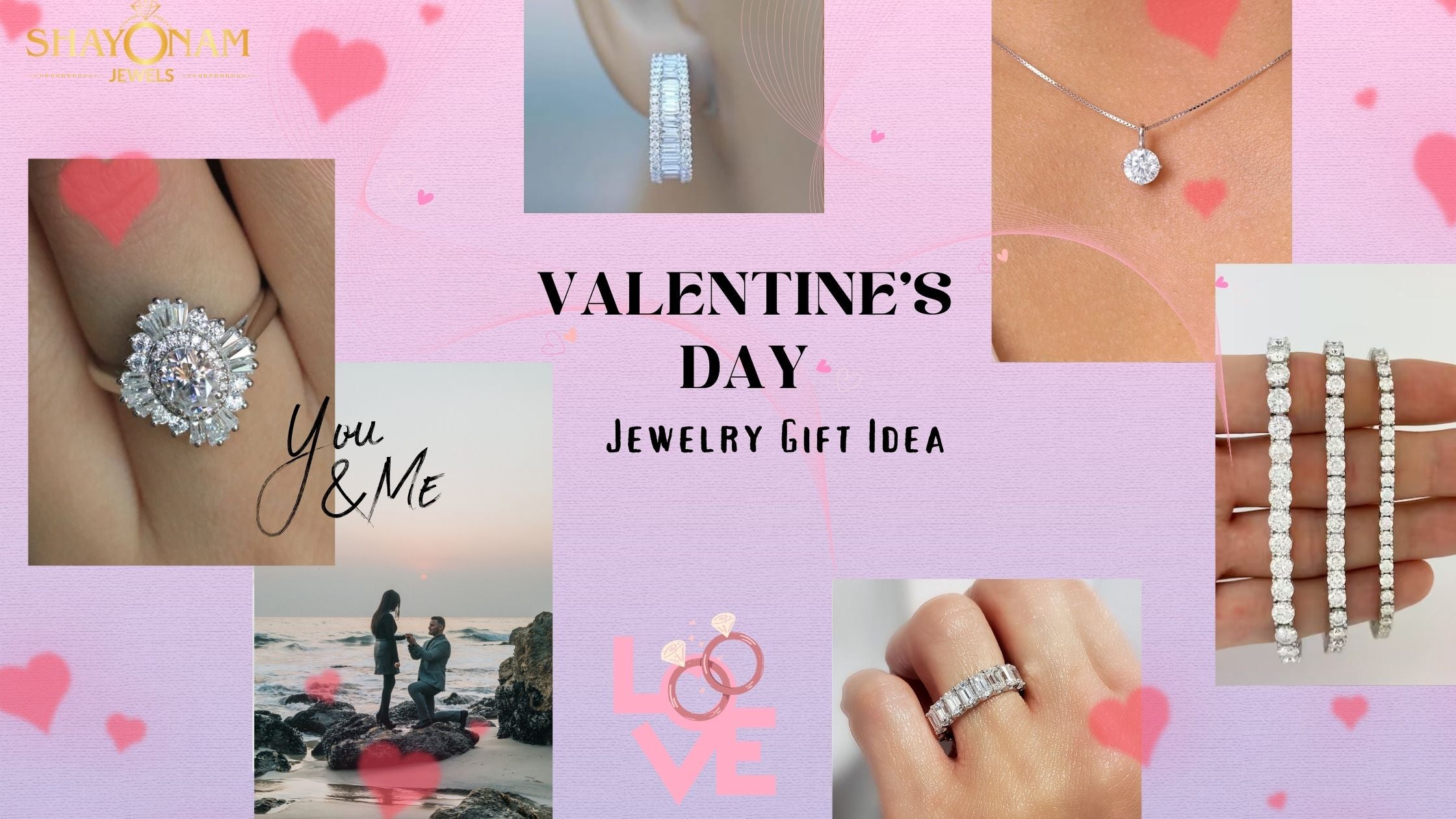 Moissanite Jewelry Gift For Valentine's Day ❤️