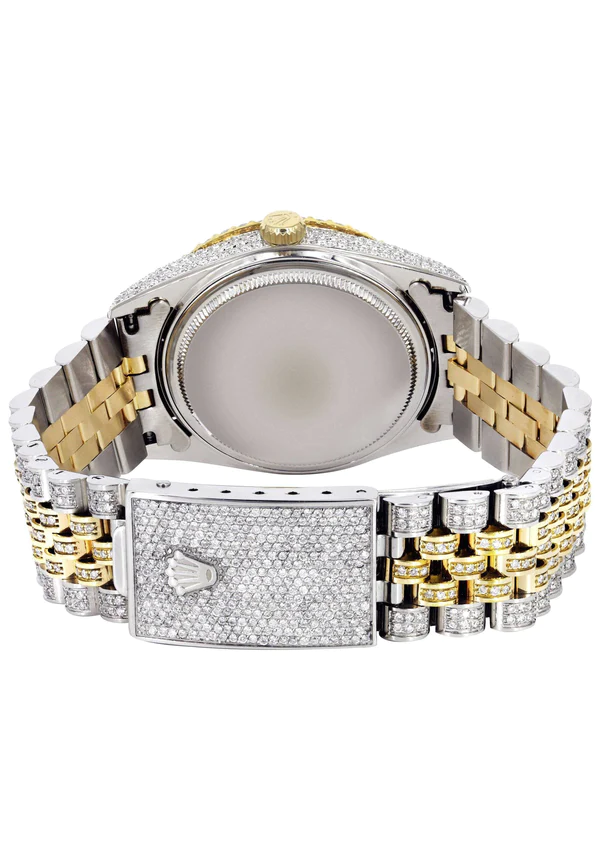 Hip Hop Iced Out Watch For Men's, Moissanite Watch Gift For Him