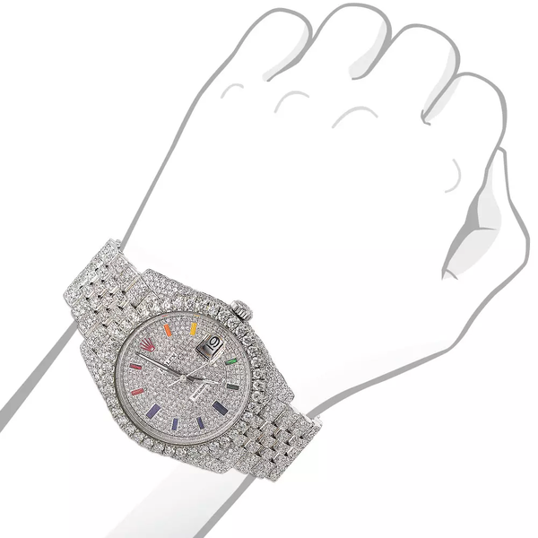 Moissanite Diamond Watches For Mens