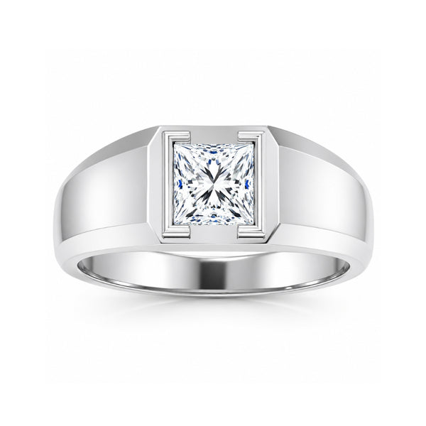 Round Cut Lab Grown Diamond Solitaire Engagement Ring