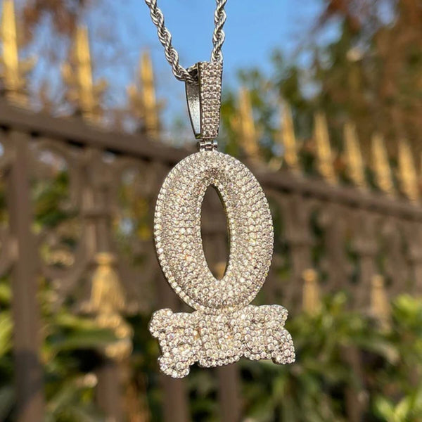 Lab Grown Diamond Round Cut Hip Hop Pendant For Men