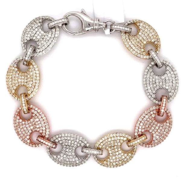 Moissanite Diamond Hip Hop Iced Out Bracelet