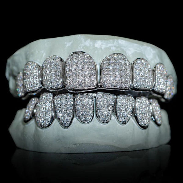 8 On 8 Moissanite Iced Out Customized Grillz