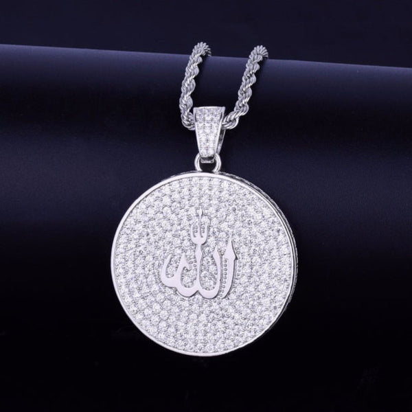 Round Cut Lab Grown Diamond Classic Hip Hop Pendant