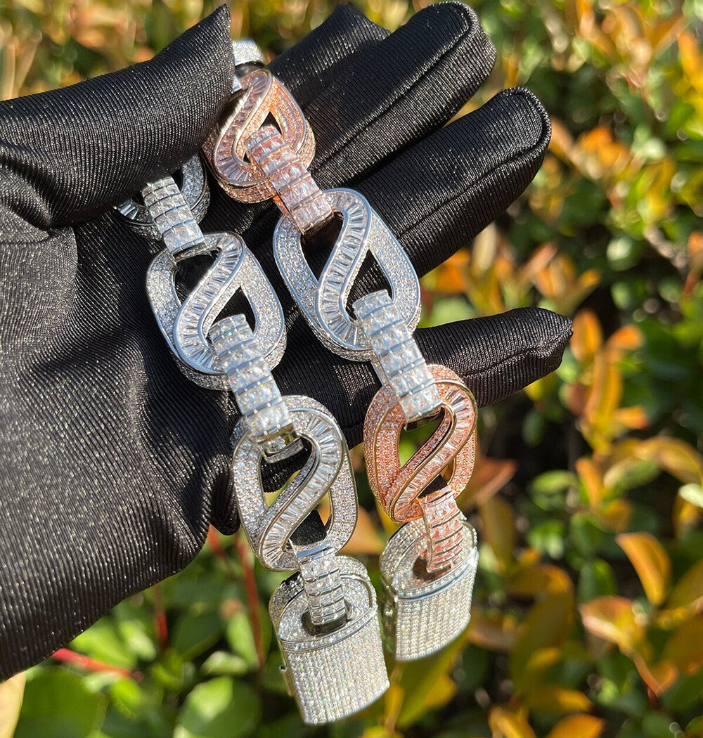 Men's Iced Out Link Hip Hop Designer Cuban Bracelet