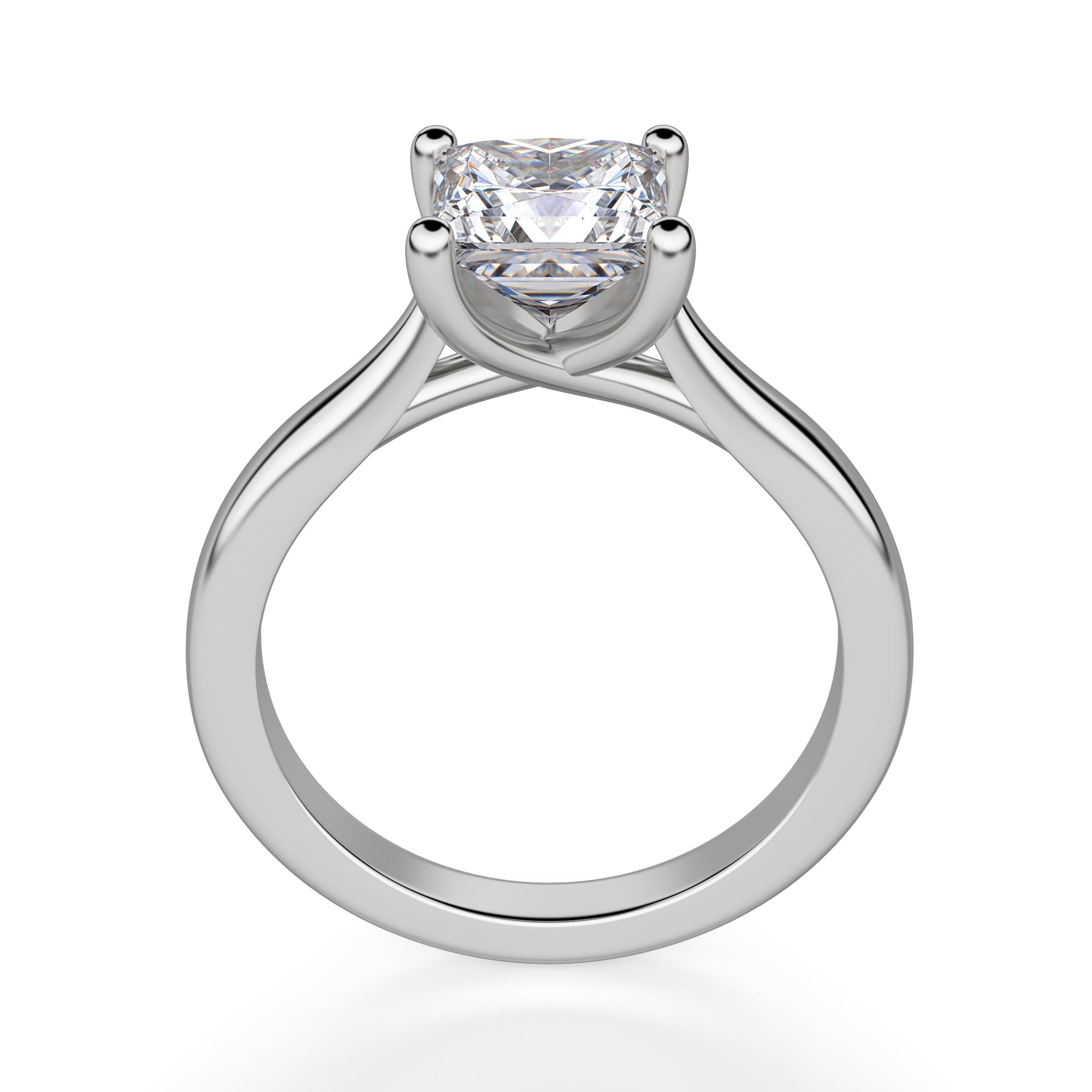 Montreal Princess Cut Solitaire Engagement Ring