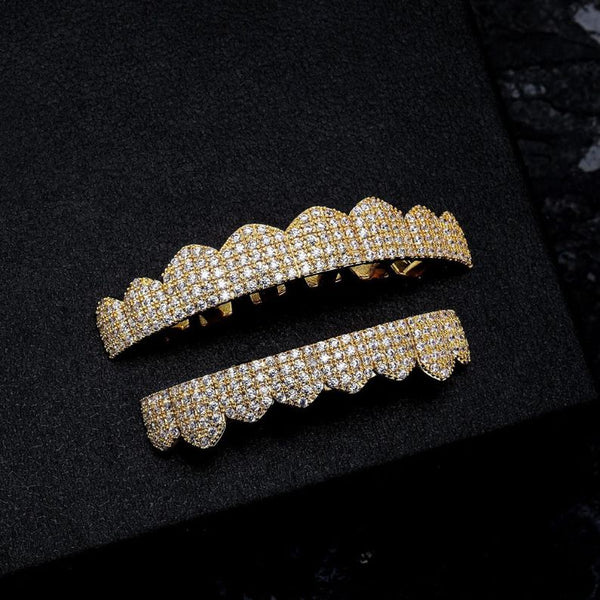 Iced Out Moissanite Custom Made Luxury Grillz