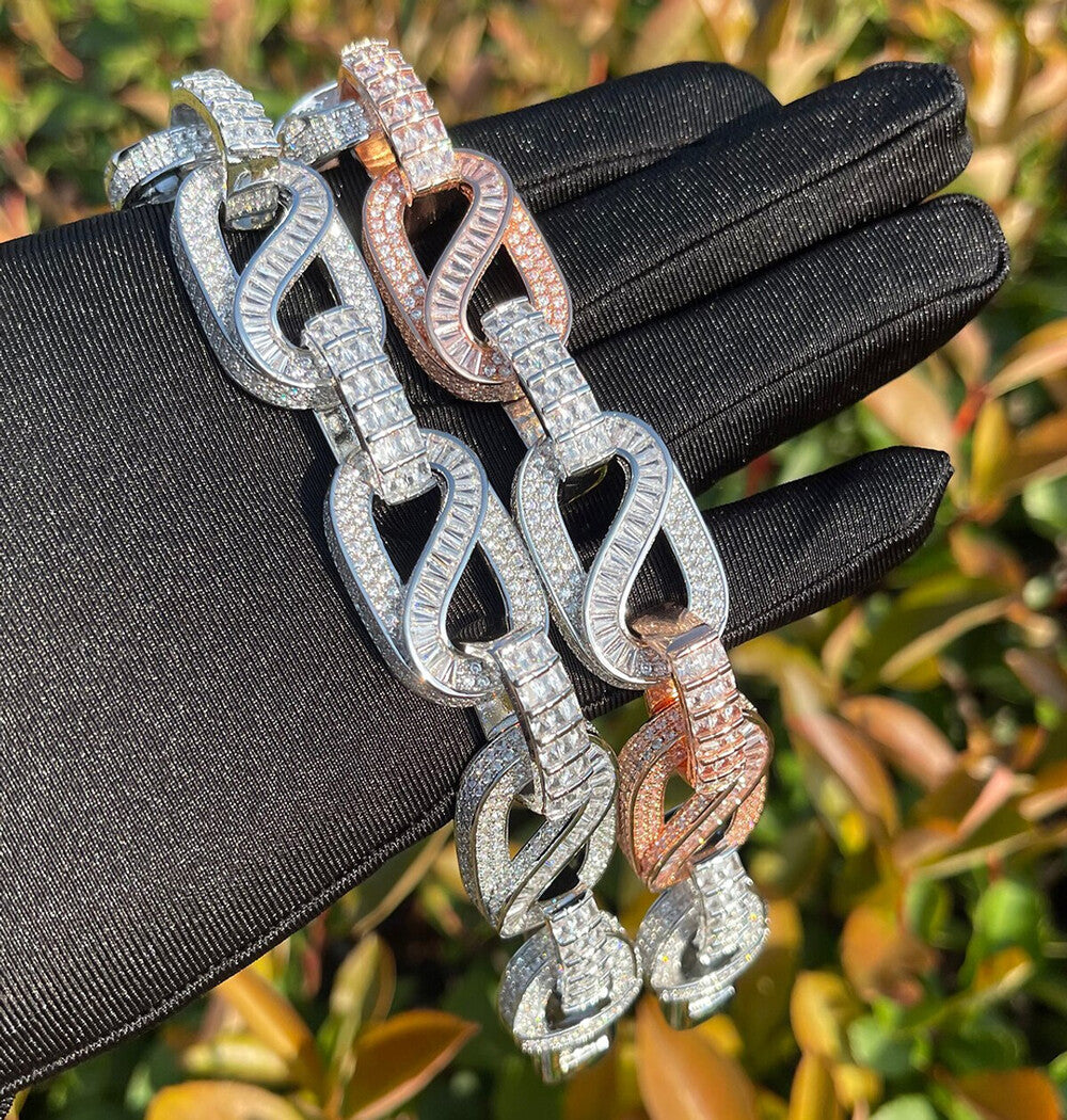 Men's Iced Out Link Hip Hop Designer Cuban Bracelet