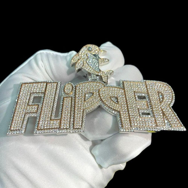 Moissanite Diamond Iced Out Awesome Hip Hop Pendant