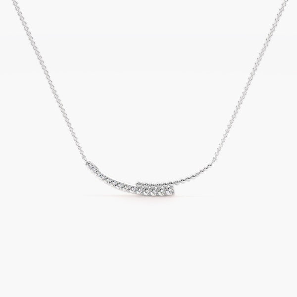 Round Cut Moissanite Pave Set Pendant