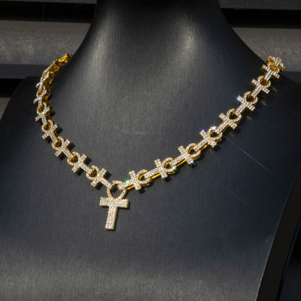 Moissanite Iced Out Men's Hip Hop Chain For Birthday Gift