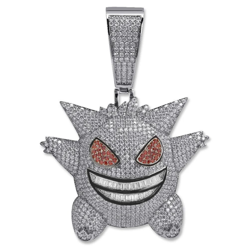 Moissanite Diamond Pokemon Hip Hop Pendant