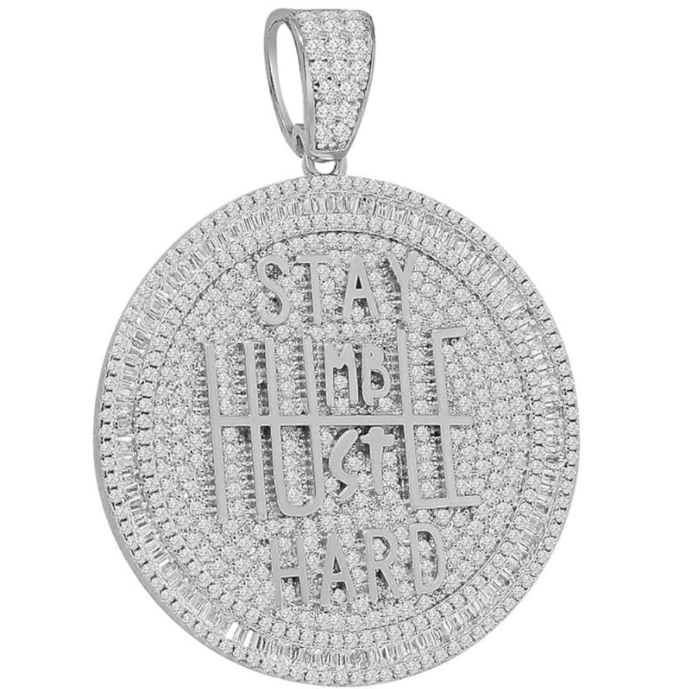 Richie Rich With Money Bag Moissanite Iced Out Pendant