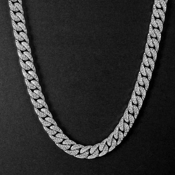 Round Cut Moissanite Iced Out 20 MM Hip Hop Chain