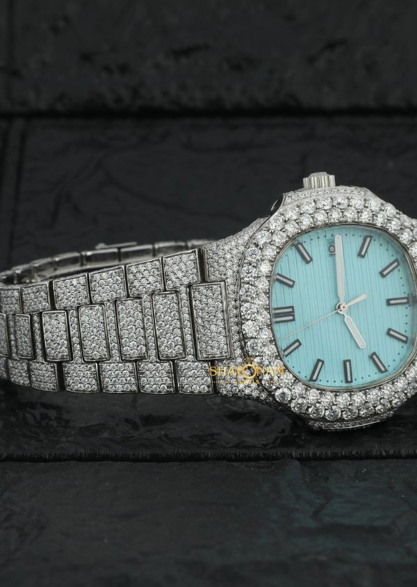 Moissanite Watch Hip Hop Luxury Diamond Watch