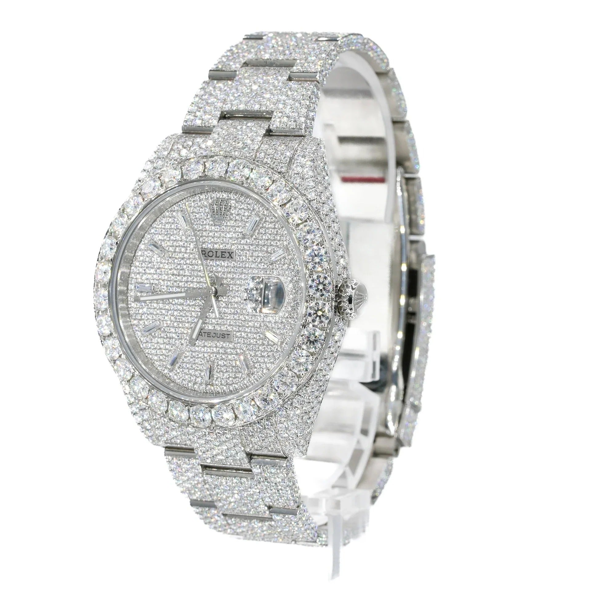 Moissanite Diamond Iced Out Rolex Hip Hop Luxury Watch