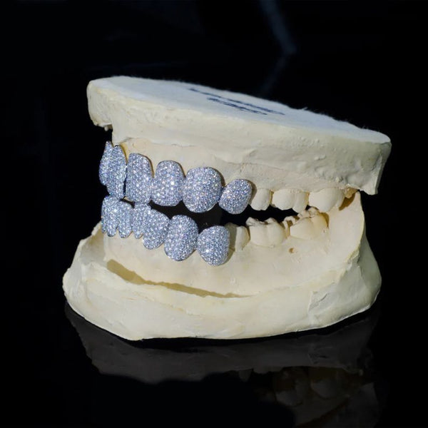 Moissanite Iced Out Awesome Grillz For Men's
