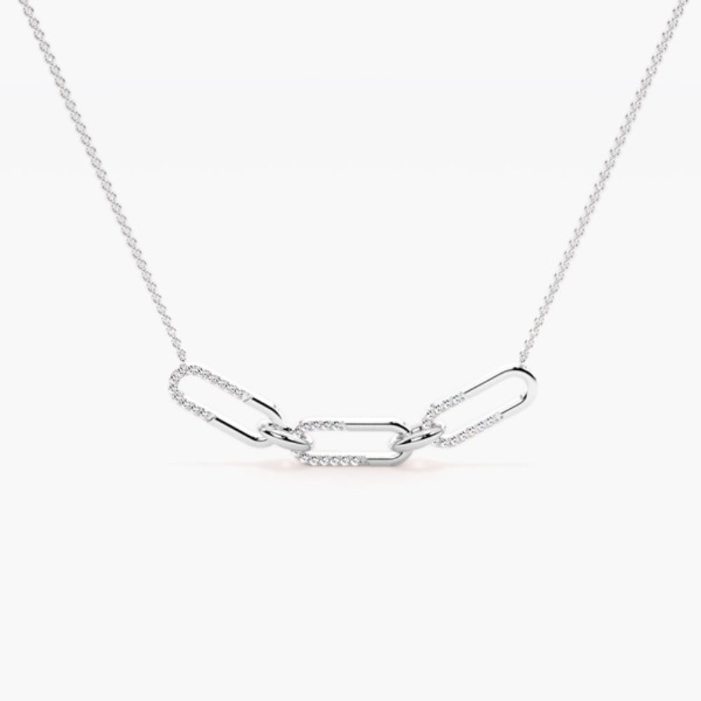 VVS1 Moissanite Round Brilliant Cut Pendant