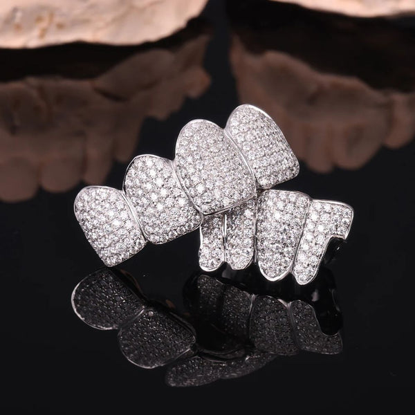 VVS1 Moissanite Iced Out Grillz For Men's