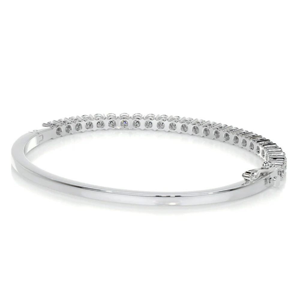 VVS1 Moissanite Round Cut Tennis Bracelet