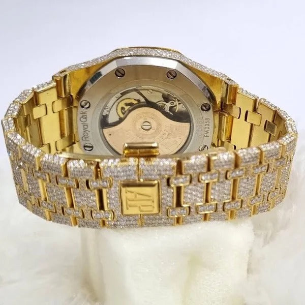 Moissanite Diamond AP Hip Hop Luxury Watch For Him