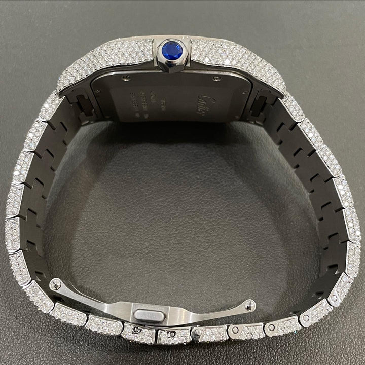 Cartier Customized Moissanite Diamond Watch