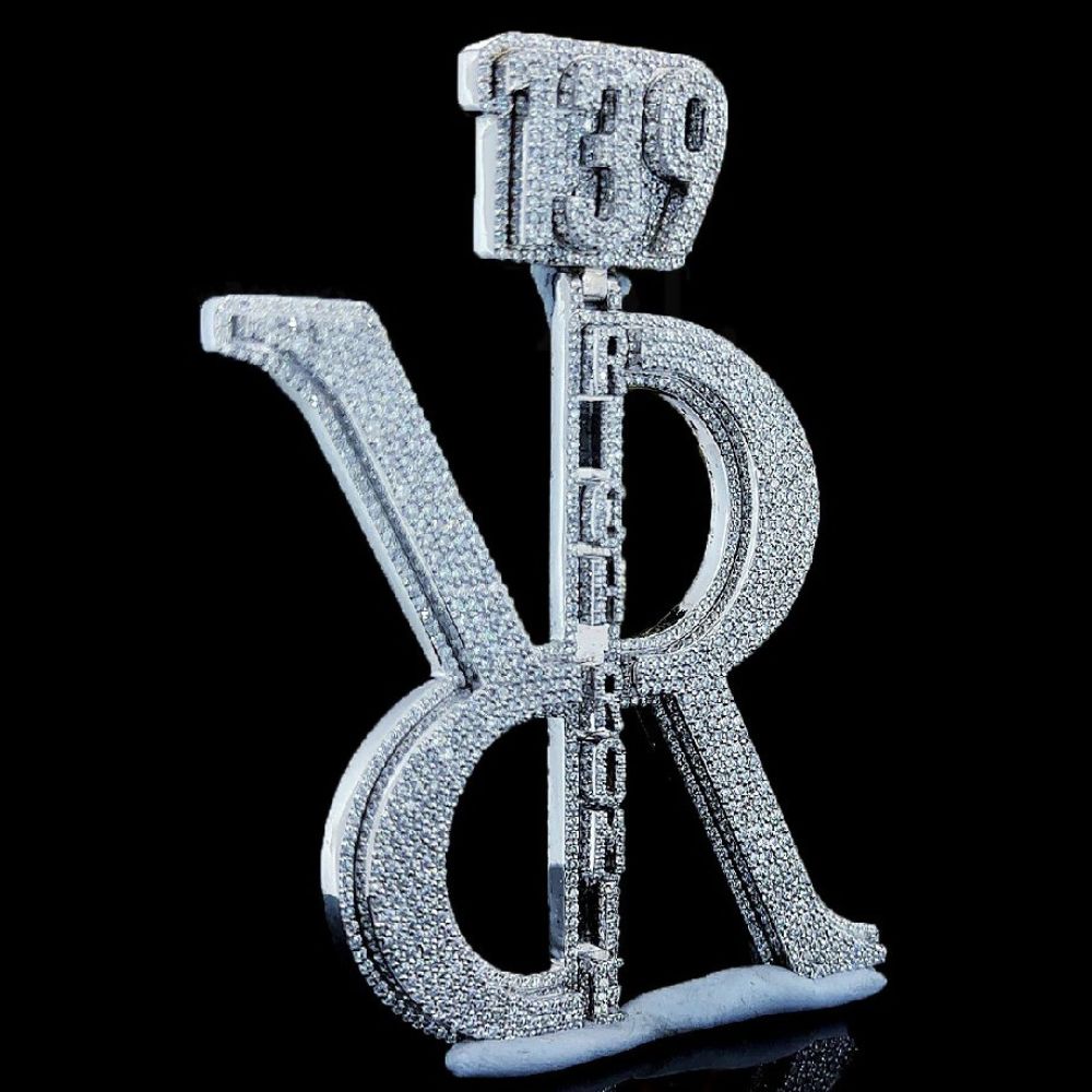 Gorgeous Iced Out Rich Romie Customized Hip Hop Pendant