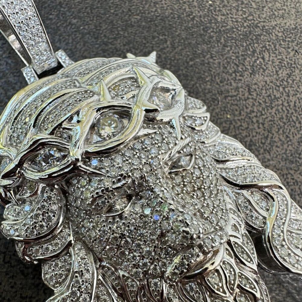 Moissanite Diamond Iced Out Jesus Hip Hop Pendant