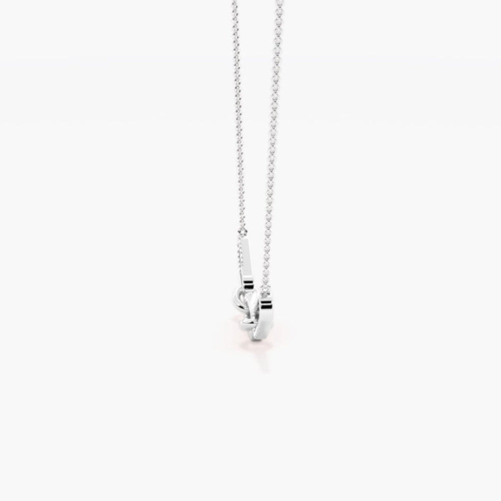 VVS1 Moissanite Round Brilliant Cut Pendant