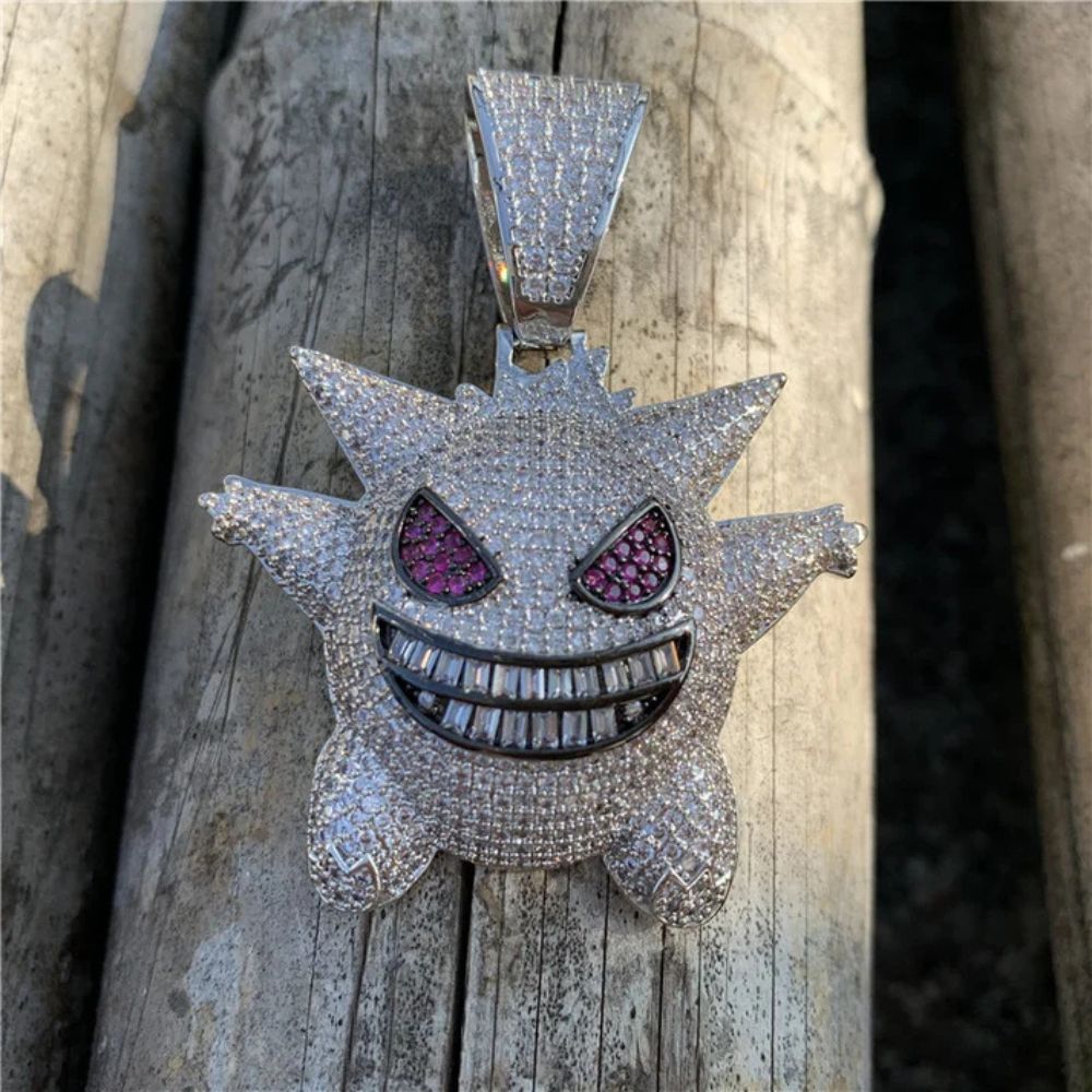Moissanite Diamond Pokemon Hip Hop Pendant