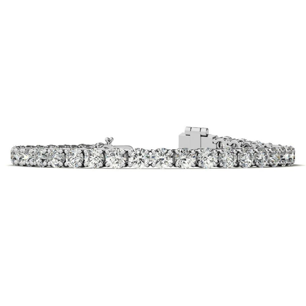 VVS1 Moissanite Round Cut Tennis Bracelet For Women