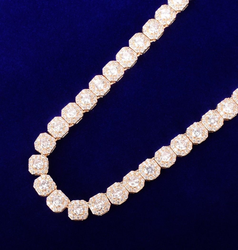 Round Cut Moissanite Classic Hip Hop Bracelet