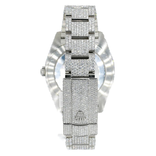 Datejust Moissanite Diamond Iced Out Luxury Watch