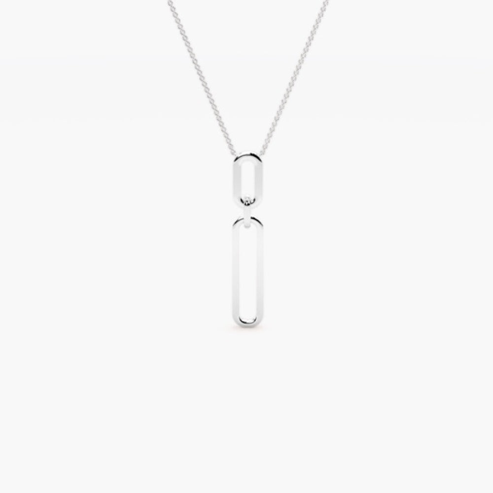 Round Cut Pave Set Colorless Moissanite Pendant