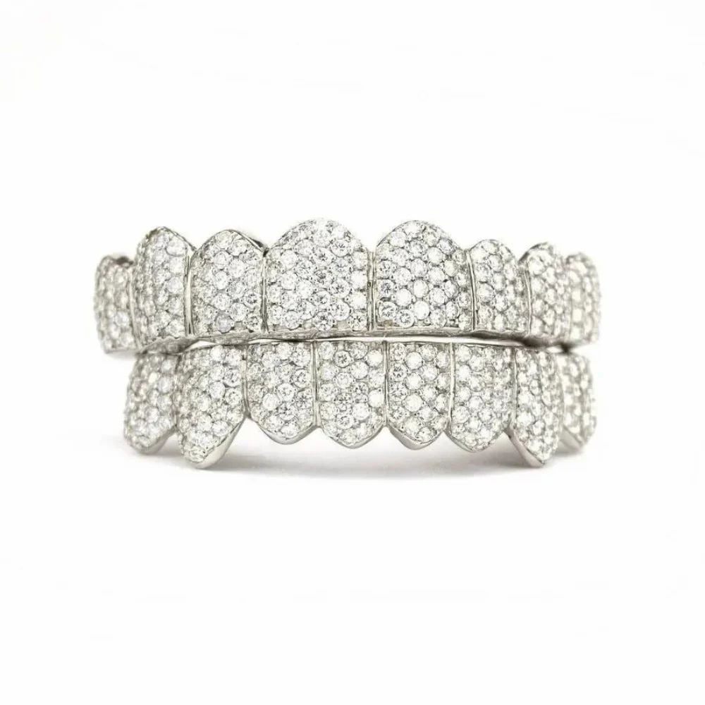 Iced Out Moissanite Hip Hop Grillz For Him