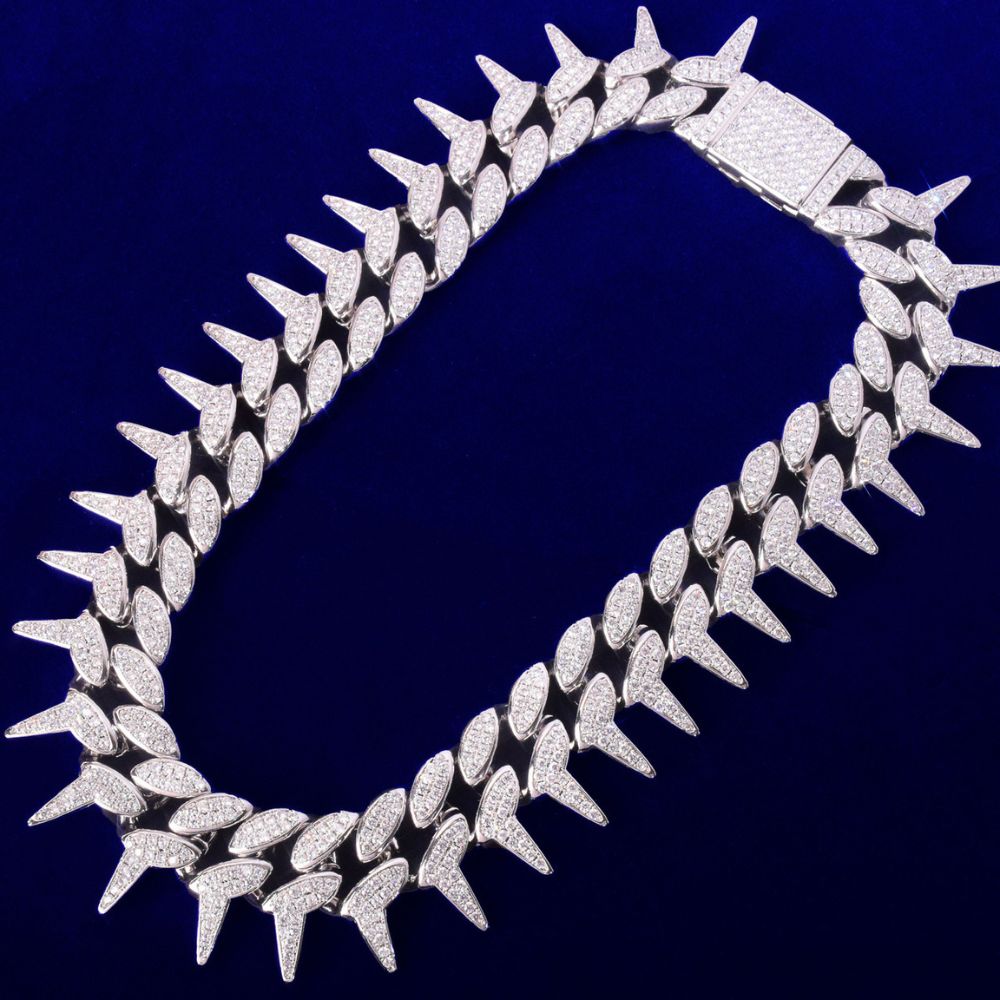 Lab Grown Diamond Round Cut Classic Men's Hip Hop Chain