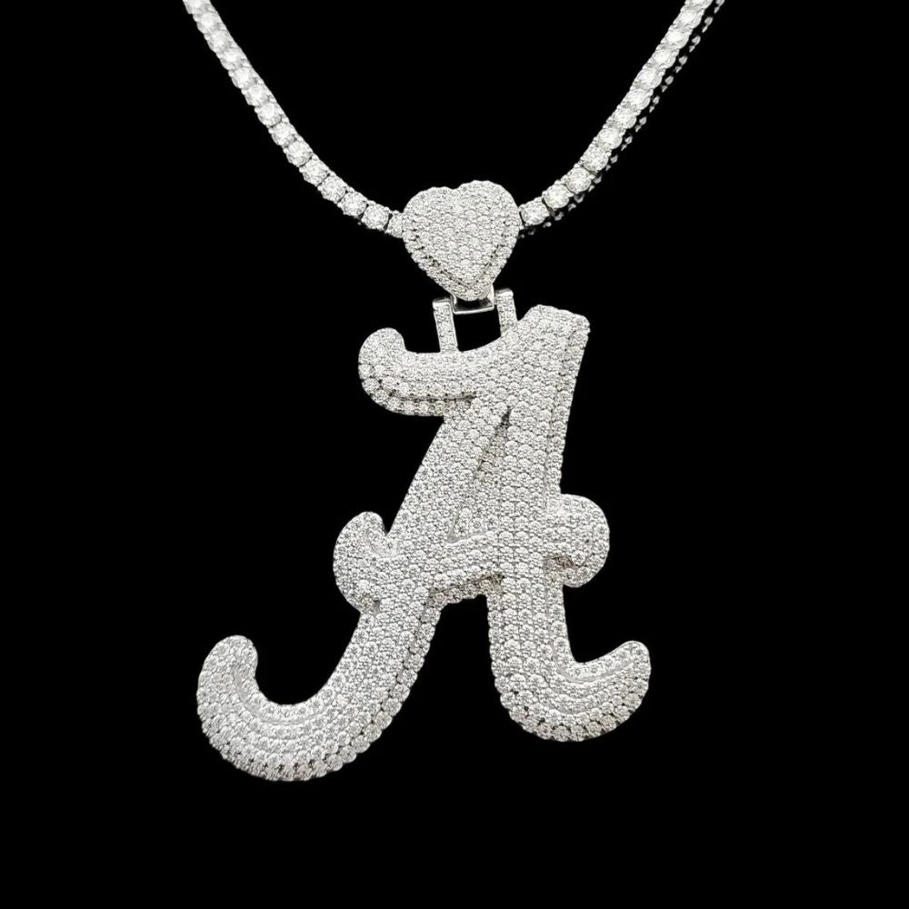 Moissanite Diamond Iced Out Hip Hop Pendant