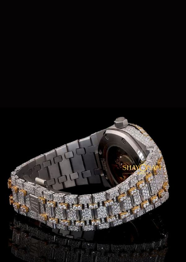 Iced Out Moissanite Diamond Hip Hop Luxury Watch For Men's