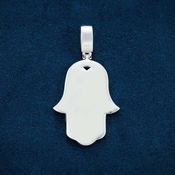 VVS1 Moissanite Iced Out Hamda Hand Hip Hop Pendant