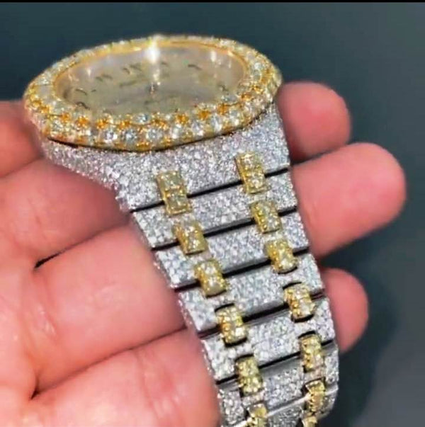 Moissanite Diamond Watches For Men's Gift
