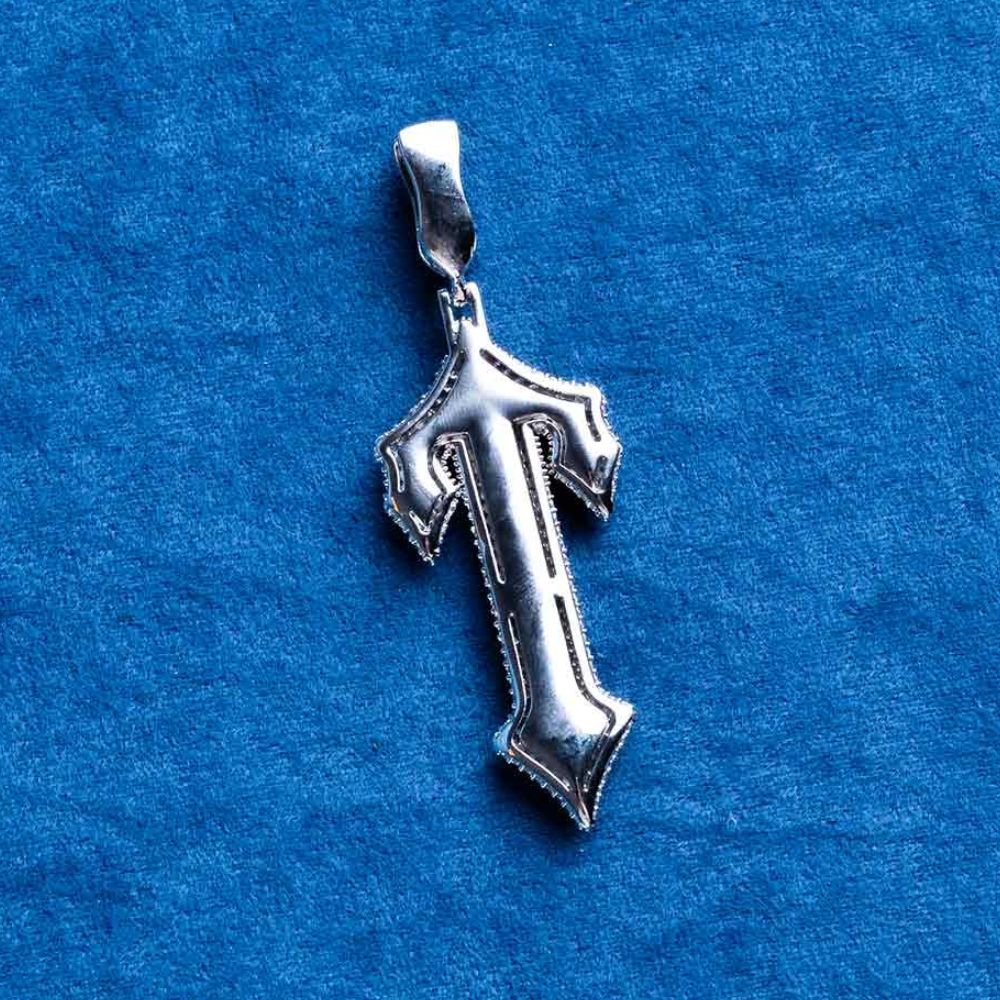 VVS1 Moissanite Iced Out Trapstar Hip Hop Pendant