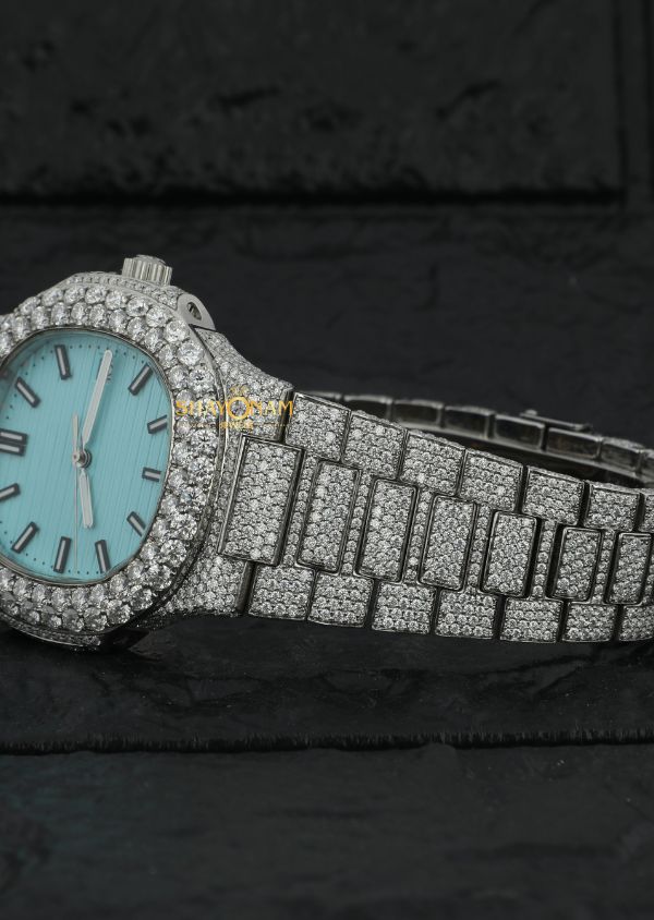 Moissanite Watch Hip Hop Luxury Diamond Watch