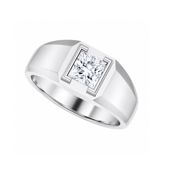 Round Cut Lab Grown Diamond Solitaire Engagement Ring