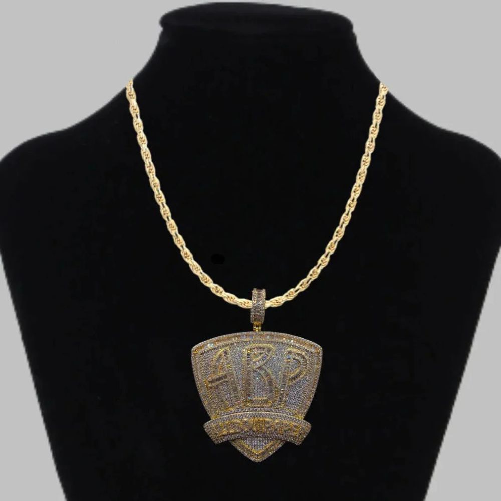 Iced Out Moissanite All Bout Paper Hip Hop Pendant For Him