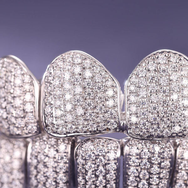 Iced Out Moissanite Hip Hop Grillz For Him