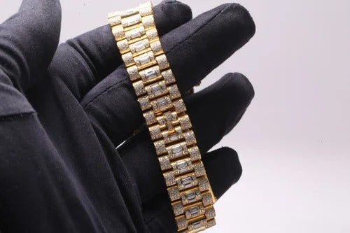 Iced Out Rolex Moissanite Diamond Hip Hop Luxury Watch for Him