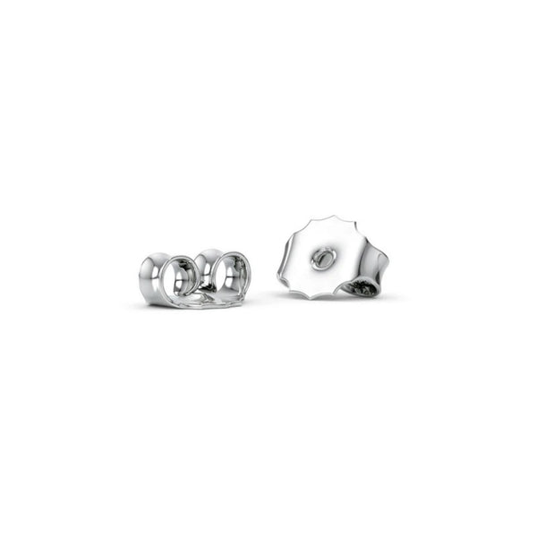 Oval Cut VVS1 Moissanite Bezel Set Earrings