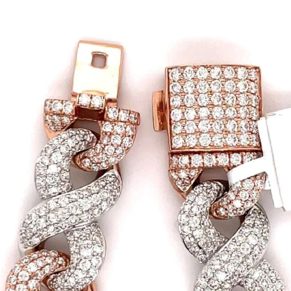 Infinity Link Moissanite Diamond Hip Hop Bracelet