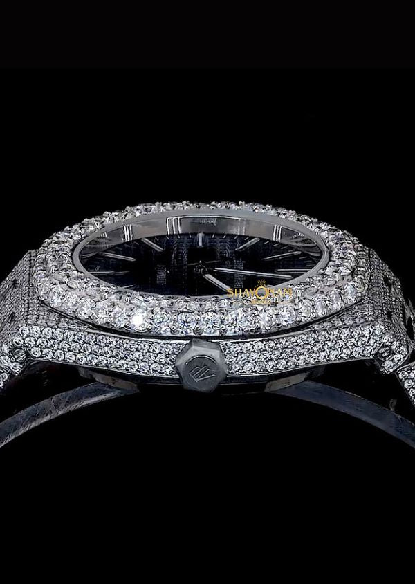 Full White Moissanite Diamond Iced Out Luxury Watches