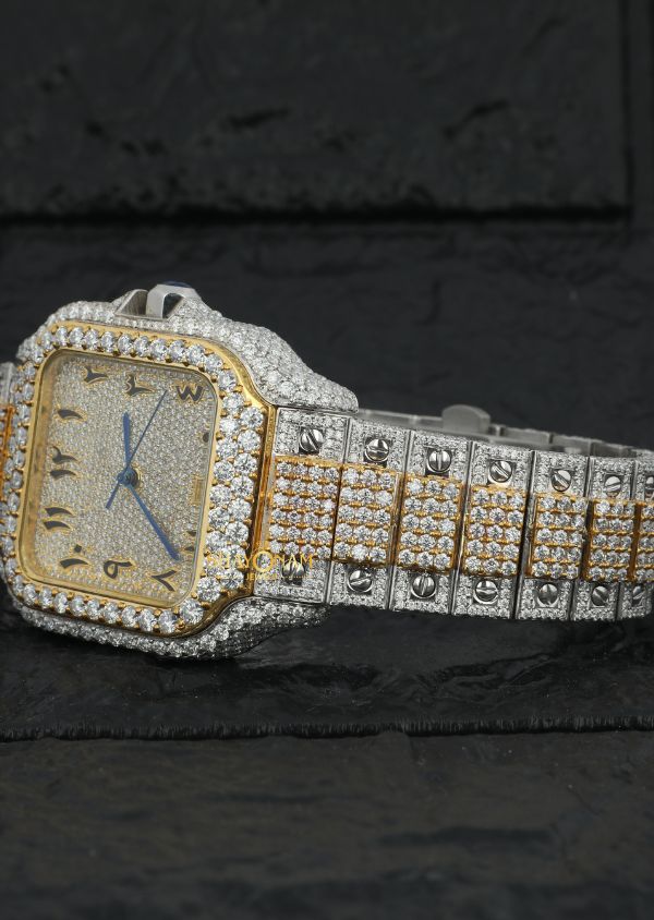 Moissanite Diamond Iced Out Hip Hop Luxury Watch